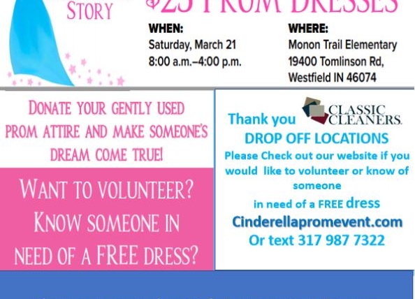Classic Cleaners Partners with The Cinderella Story Organization of Hamilton County to Collect Donated Formal Dresses