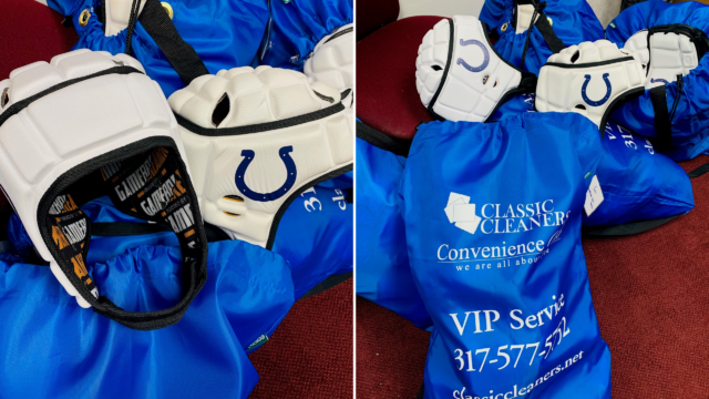 Classic Cleaners Providing Cleaning Service for the Colts Youth Football Sunday Night 7-on-7 Tournament 2020