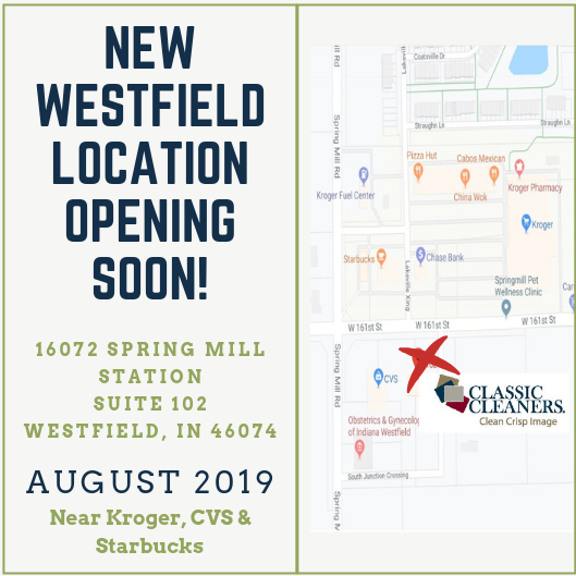 NEW Westfield, IN Location Opening August 2019